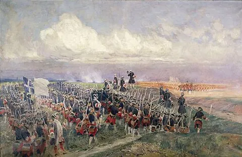 The Salute Before the Battle