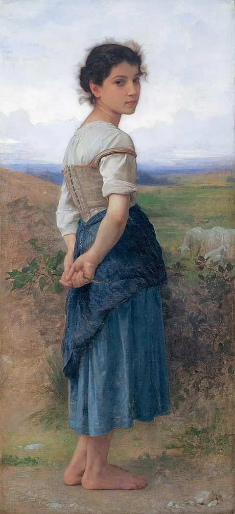 La joven pastora