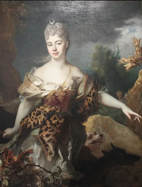 Portrait of a Woman as Diana
