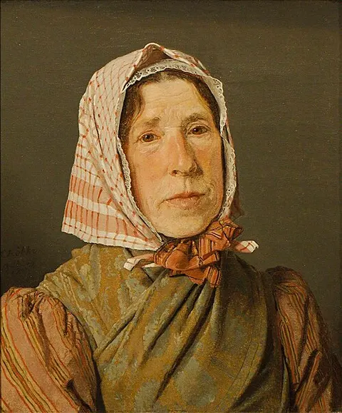 Portrait of old Peasant Woman