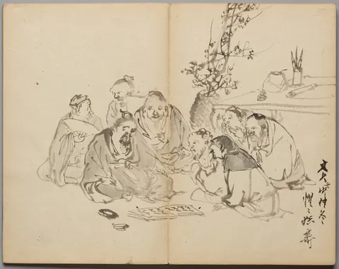 Scholars' Gathering from Sketch Album