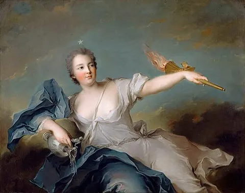 Portrait of Marie-Anne de Nesle, Marquise de la Tournelle, Duchesse de Châteauroux (1717-1744)