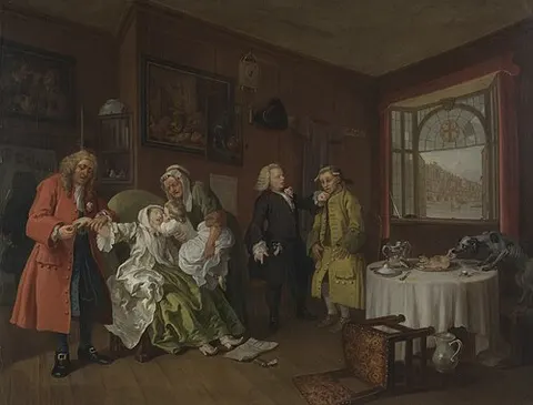 Marriage A-la-Mode: 6. The Lady's Death