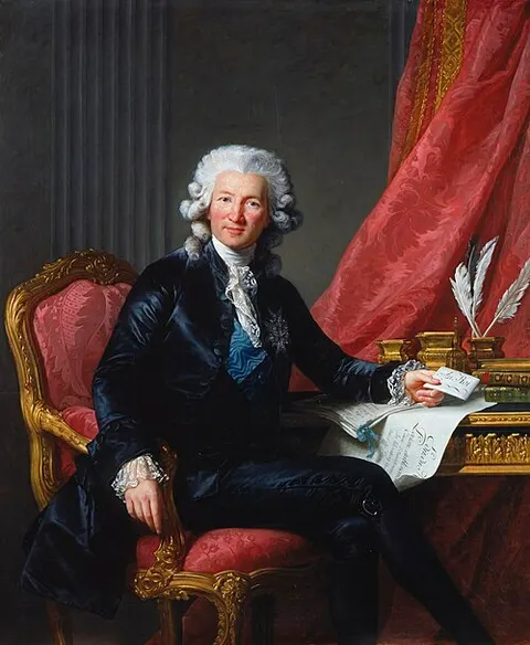 Retrato de Carlos Alejandro de Calonne