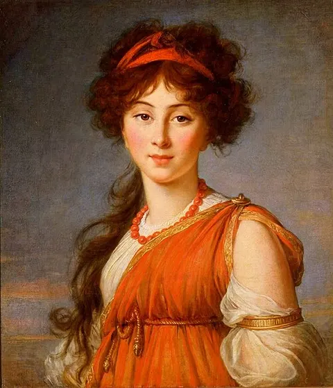 Retrato de Varvara Ivanovna Ladomirsky