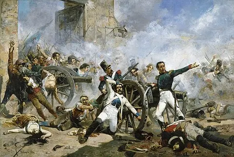 Defensa del parque de artillería de Monteleón