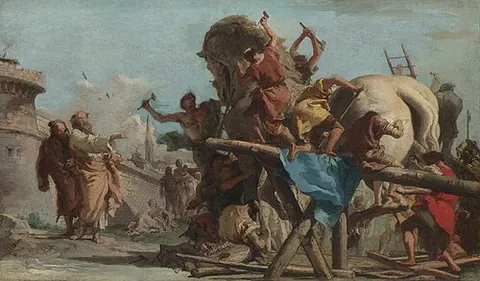 The Building of the Trojan Horse