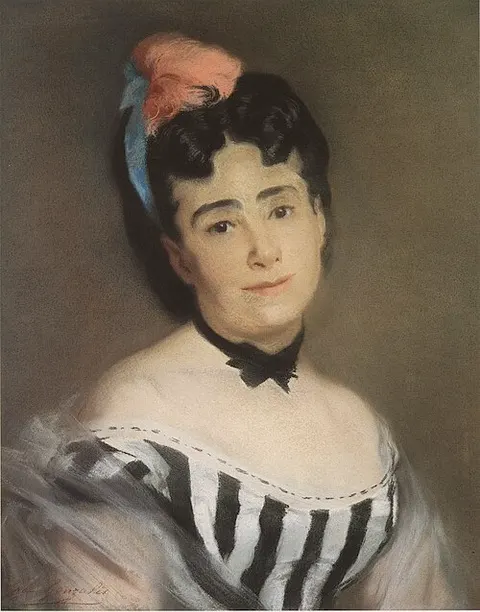 Portrait de la mère de l'artiste