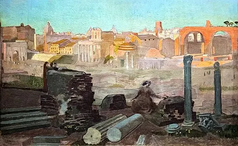 Musée d'Orsay - Vue du Forum, 1904 - Maurice Denis