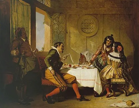 Scene from ‘The Devil upon Two Sticks’