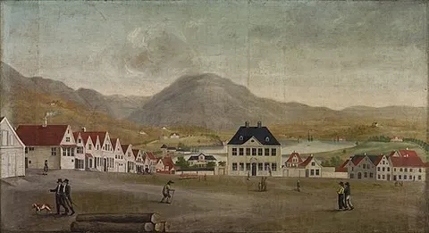 View of Engen in Bergen