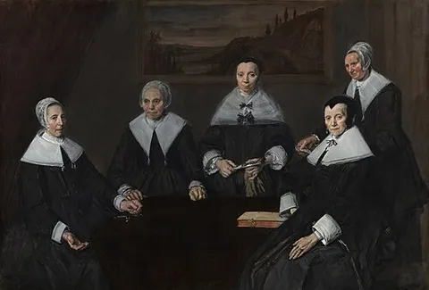 Las regentes del asilo de ancianos de Haarlem