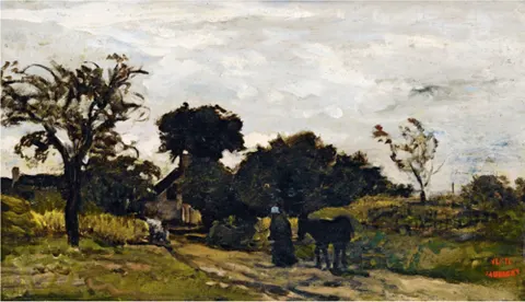 Peasant Woman on a Path