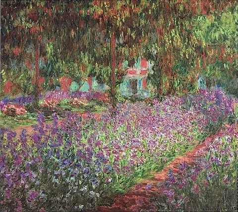 El jardín del artista en Giverny