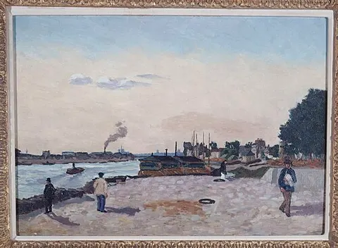 Le quai de Bercy, vers 1874