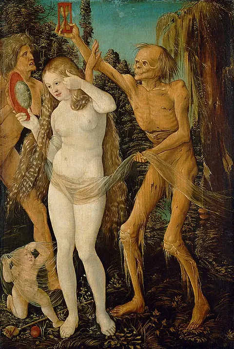 Las tres edades de la mujer y la Muerte