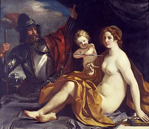 Venus, Cupido y Marte