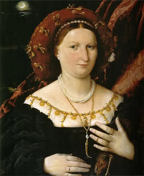 Retrato de Lucina Brembati