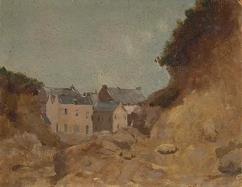 Village dans les Basses-Pyrénées