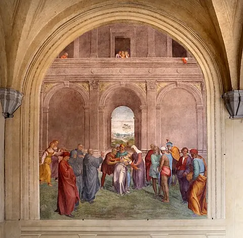 Liberation of the Woman possessed by the Devil