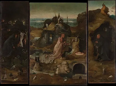 Tríptico de los santos ermitaños