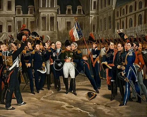 The Departure of Napoleon for Elba