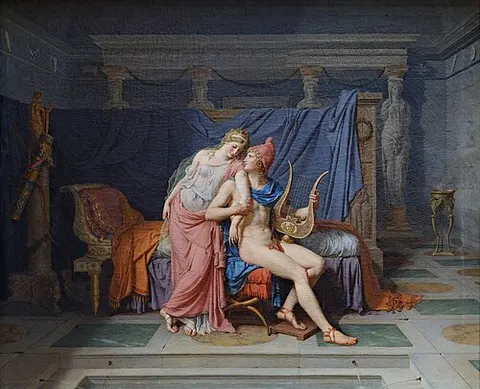 Los amores de Paris y Helena