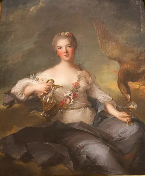 Duchesse de Chartres (1726-1759) as Hebe