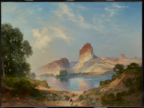 An Indian Paradise (Green River, Wyoming)
