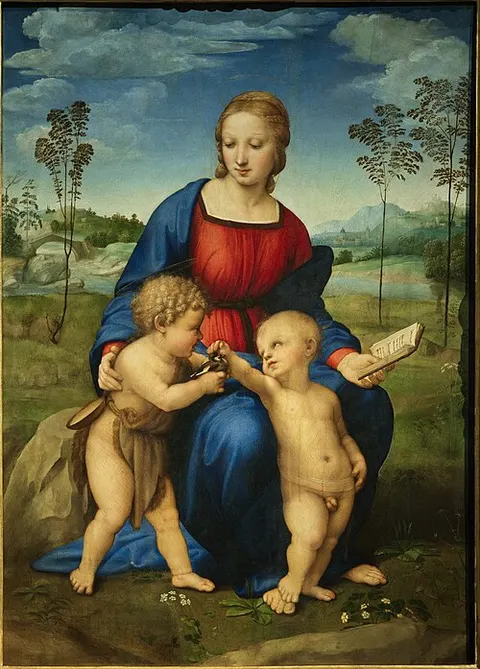 Virgen del jilguero