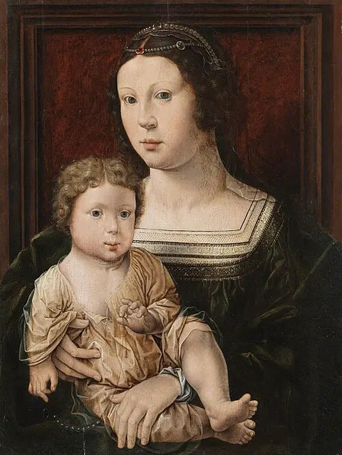Virgin and Child (Anna von Bergen and Her Son)