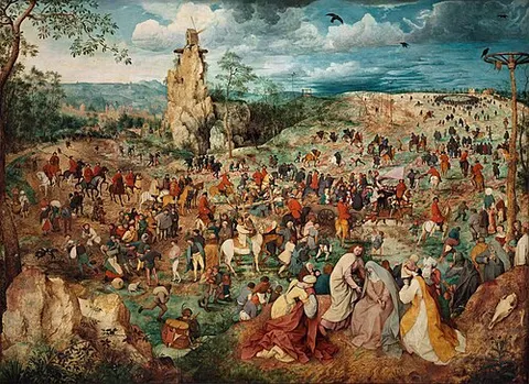 La Procesión al Calvario