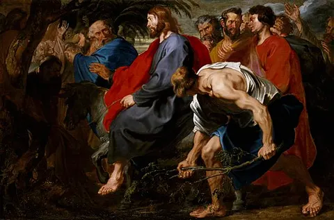 Entrada de Cristo en Jerusalén