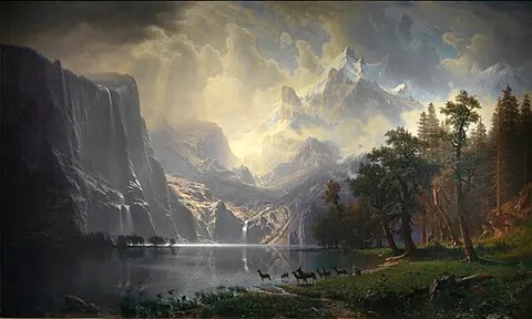 Among the Sierra Nevada, California