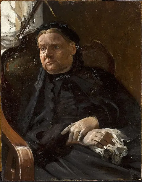 Portrait of artist’s mother