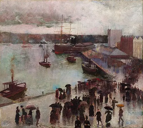 Departure of the Orient - Circular Quay
