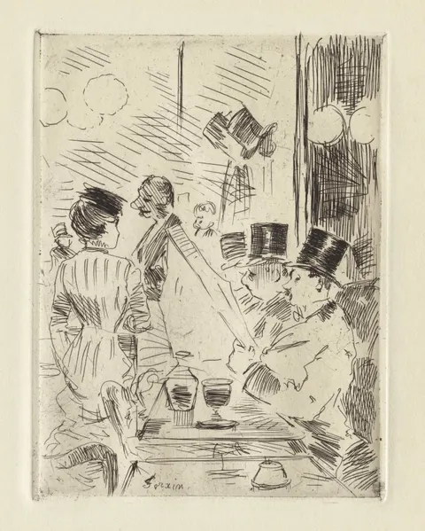 The Café of the New Athens