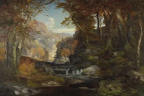 A Scene on the Tohickon Creek: Autumn