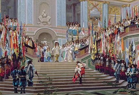 Reception of the Grand Condé at Versailles
