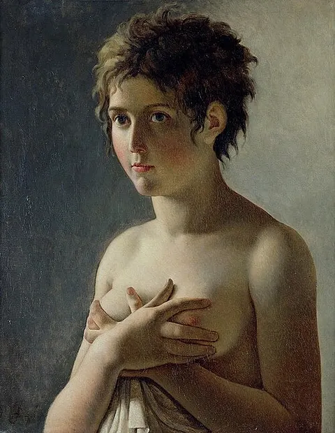 Portrait of a young girl