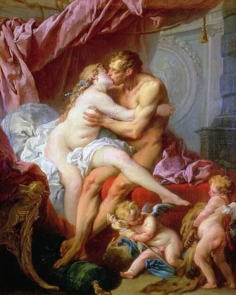 Hércules y Onfalia