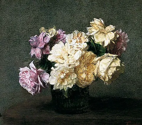 Pink and Yellow Roses