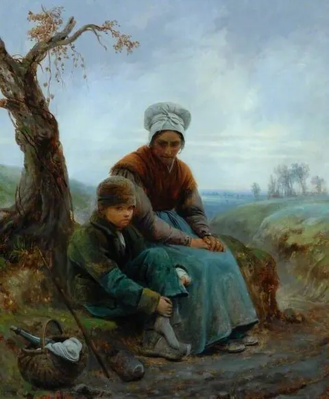 Peasant Woman and Child