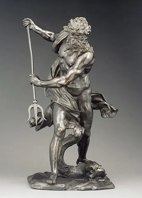 Neptune with Dolphin