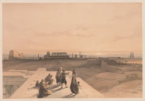 Egypt and Nubia:  Volume I - No. 38, Ruins of Karnak