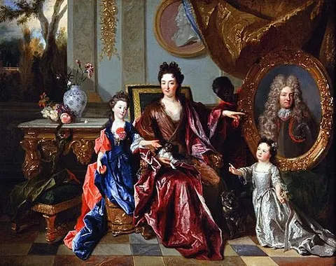 The Marquise of Noailles and her Children