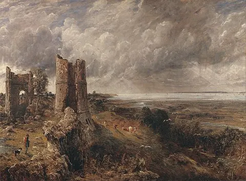 Hadleigh Castle, The Mouth of the Thames--Morning after a Stormy Night