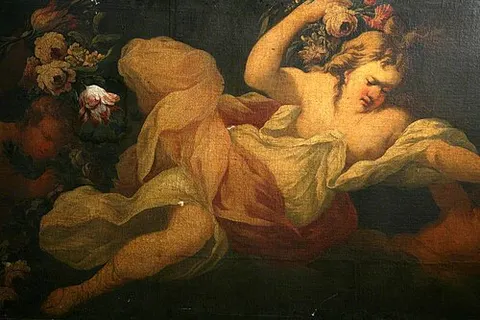 Decorative Panel of Spring (detail)