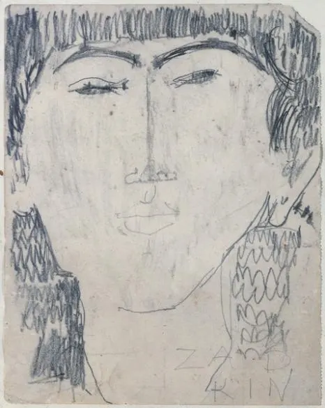 Portrait of Zadkine