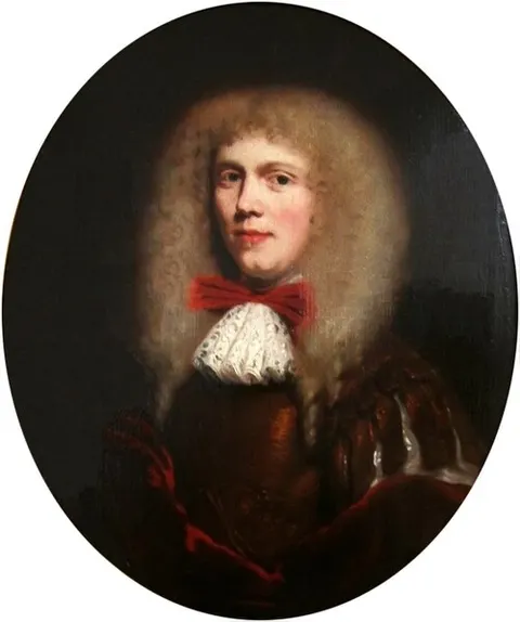 Portrait of a man in a wig